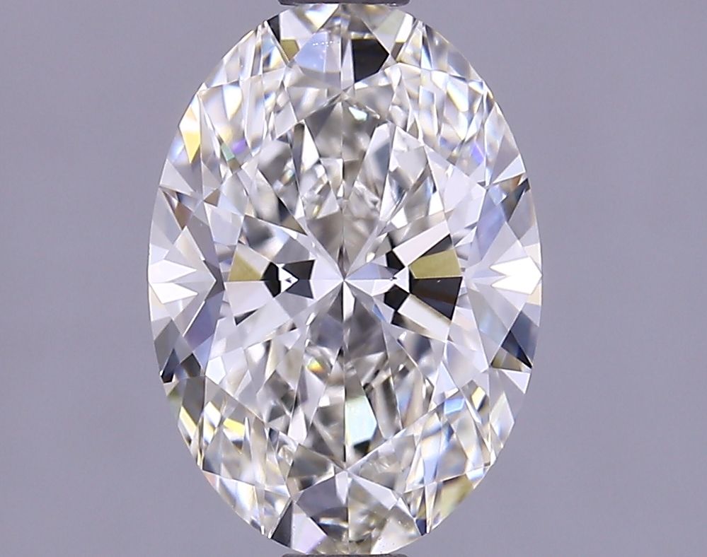 1.53 ct. oval Lab Grown Diamond front image