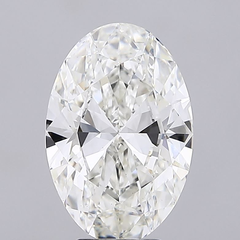 5.04 ct. oval Lab Grown Diamond front image