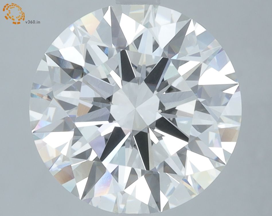 3.94 ct. round Lab Grown Diamond front image