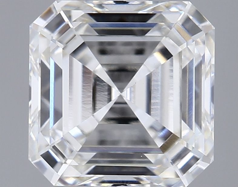 2.05 ct lab-grown Asscher Diamond