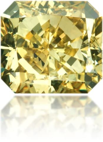 Diament 3.27 ct Fancy Deep Yellow/SI2
