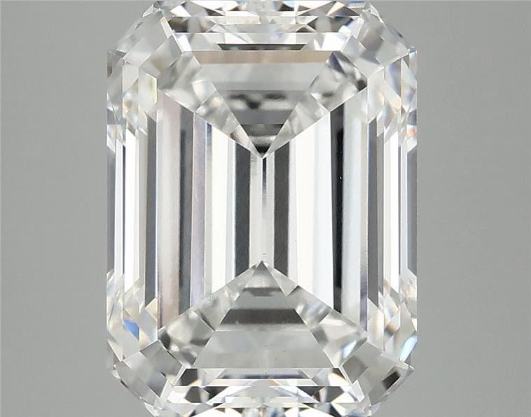 4.90 ct. emerald Lab Grown Diamond front image