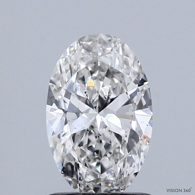 1.02 ct. oval Lab Grown Diamond front image