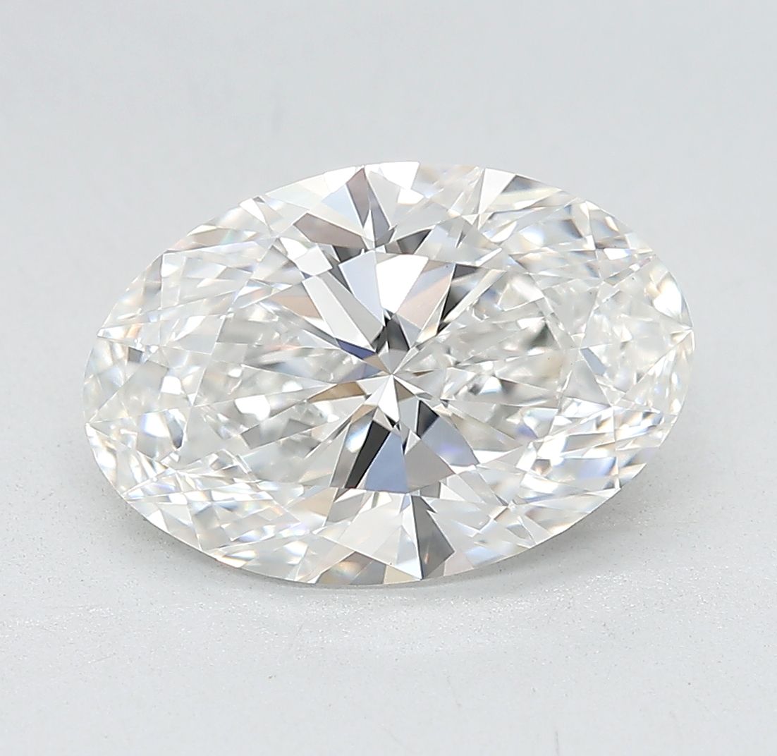 3.02 ct. oval Lab Grown Diamond front image
