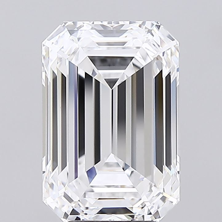 5.43 ct. emerald Lab Grown Diamond front image
