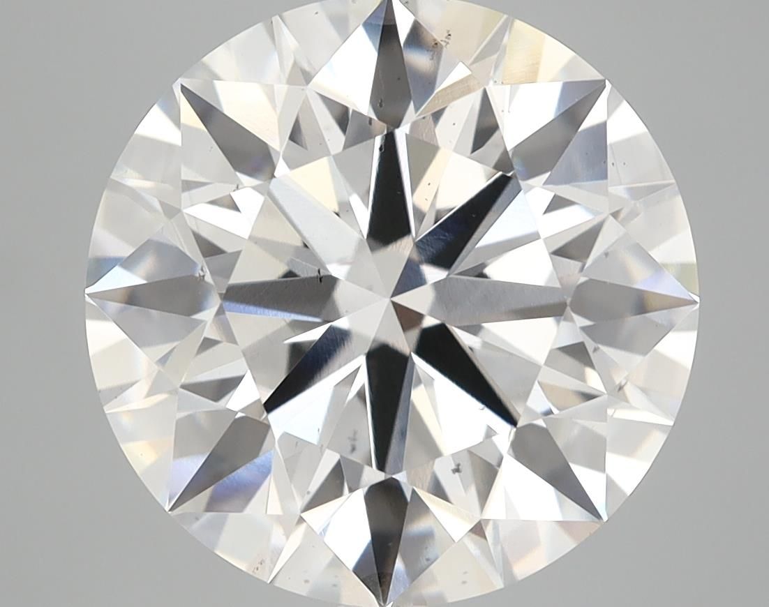 7.04 ct. round Lab Grown Diamond front image