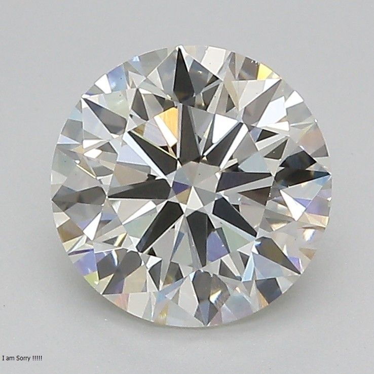 2.06 ct. round Lab Grown Diamond front image