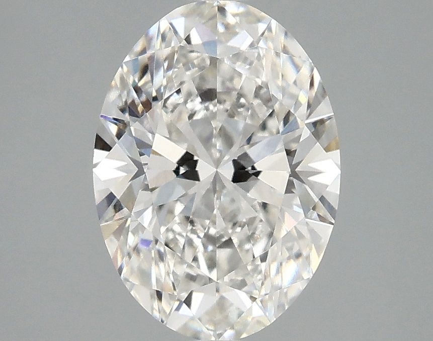 2.08 ct. oval Lab Grown Diamond front image