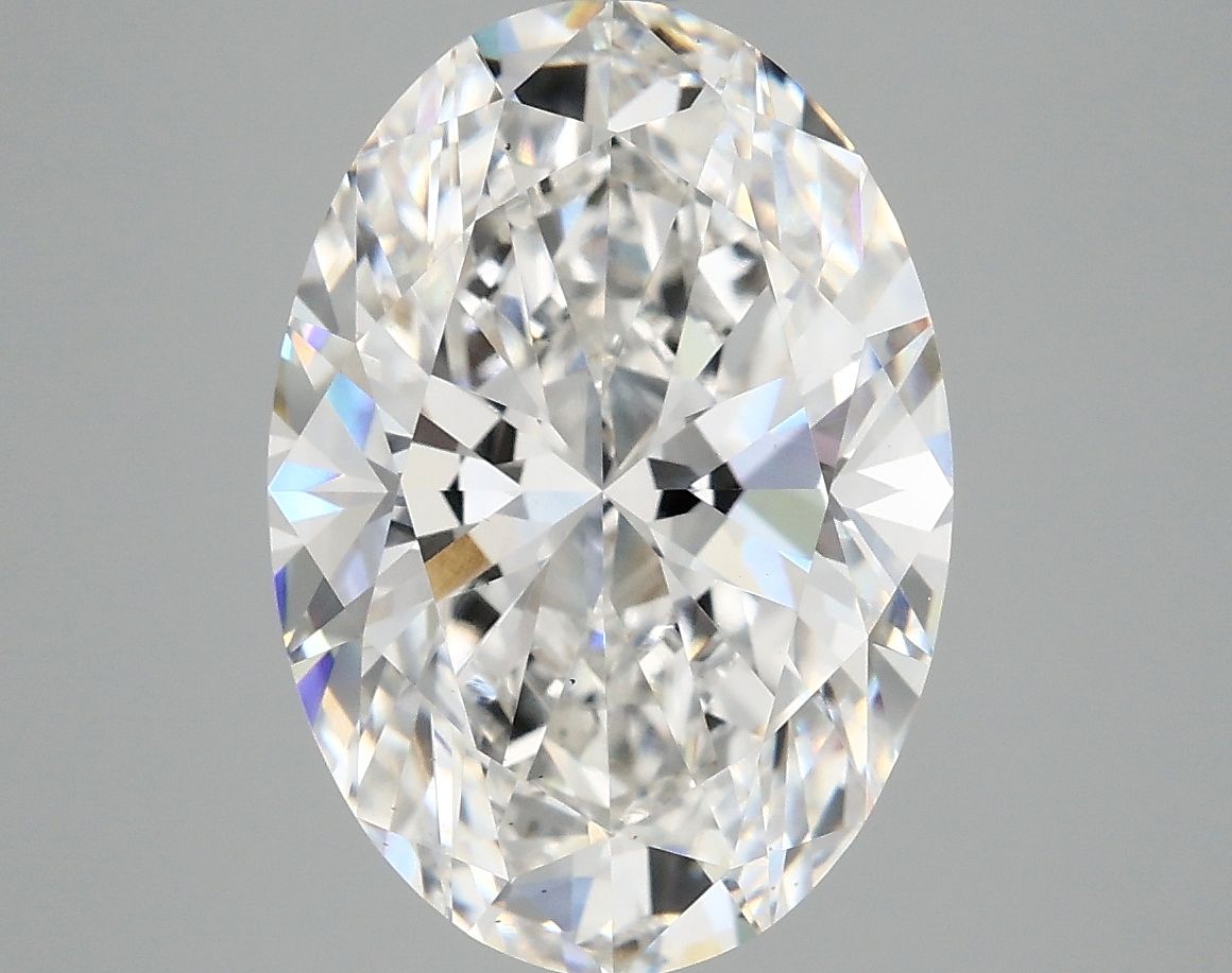 5.09 ct. oval Lab Grown Diamond front image