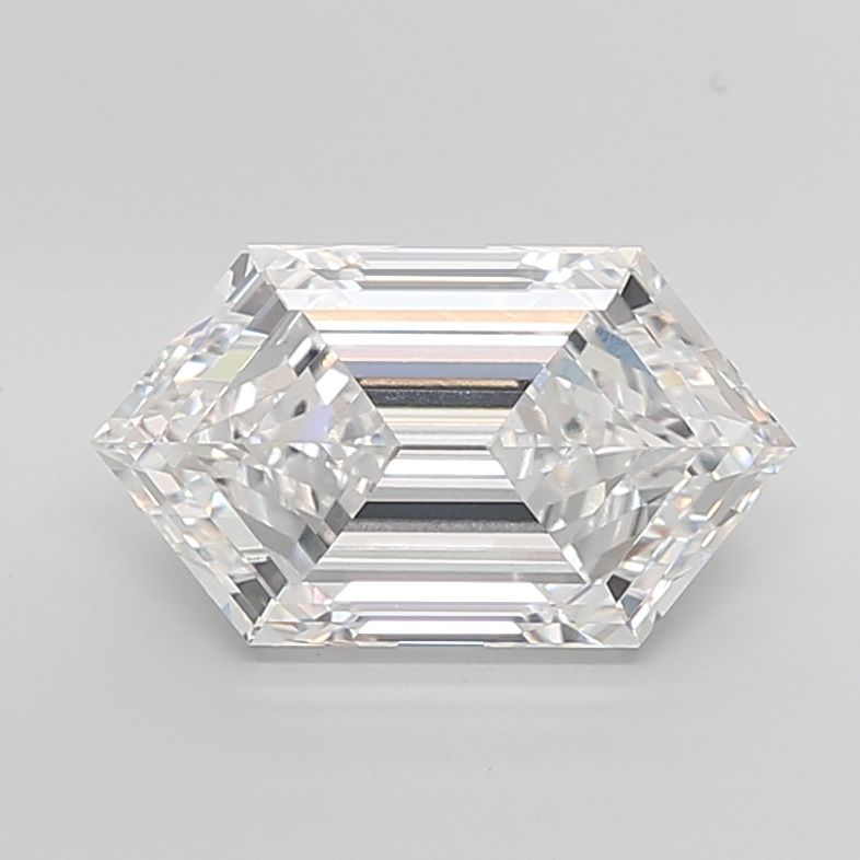 7.78 ct lab-grown Hexagonal Diamond