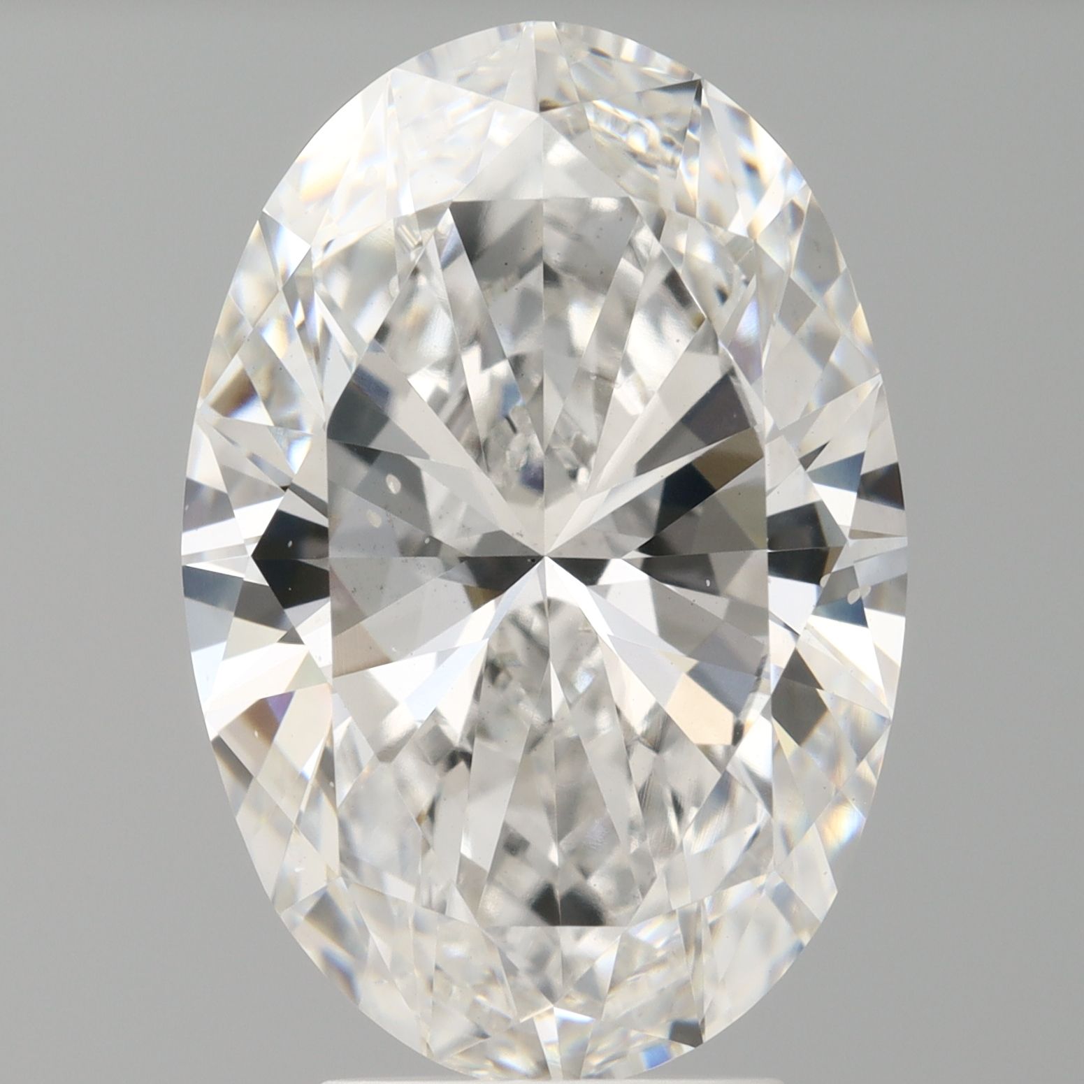 4.50 ct. oval Lab Grown Diamond front image