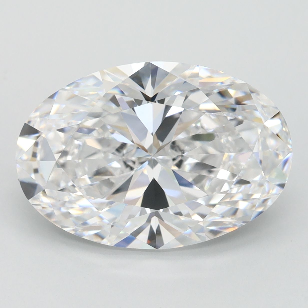 4.07 ct. oval Lab Grown Diamond front image