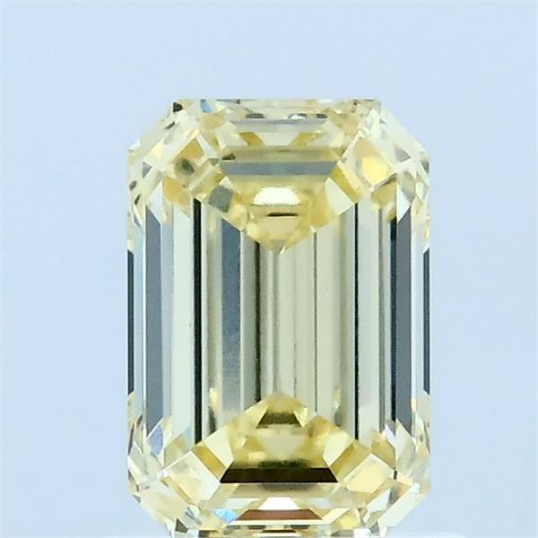 1.02 CT Fancy Yellow EMERALD