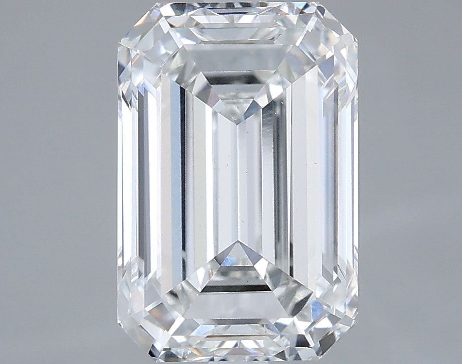 3.76 ct. emerald Lab Grown Diamond front image