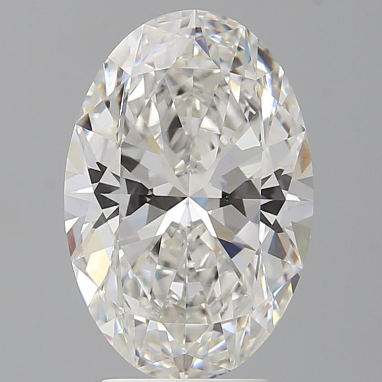 4.08 ct. oval Lab Grown Diamond front image
