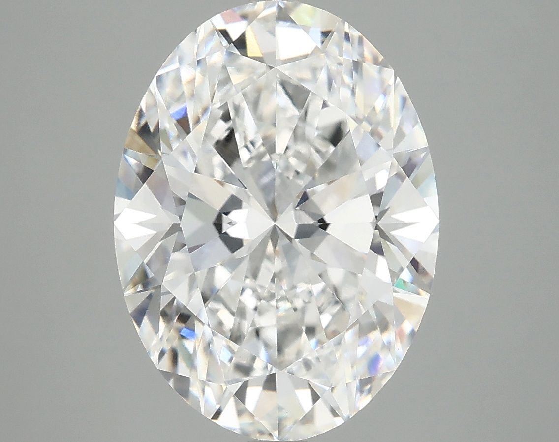 5.08 ct. oval Lab Grown Diamond front image