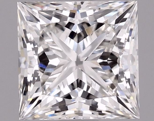 4.10 ct. princess Lab Grown Diamond front image