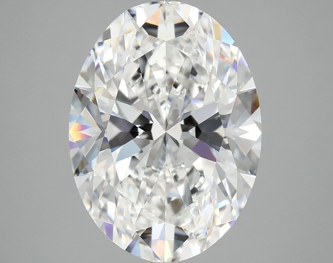 5.10 ct. oval Lab Grown Diamond front image