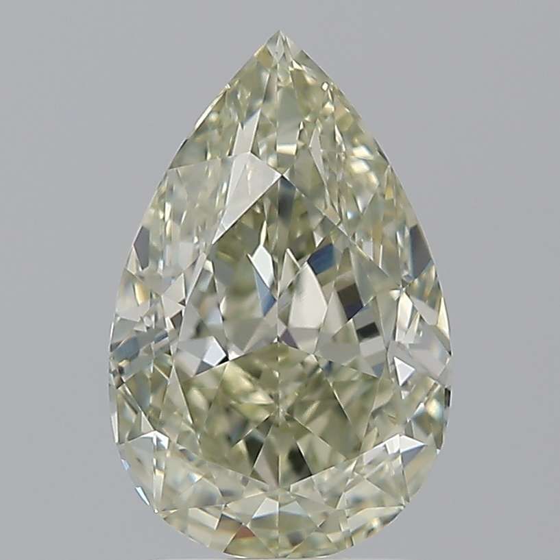 Diament 2.01 ct Fancy Grayish Greenish Yellow/VVS1