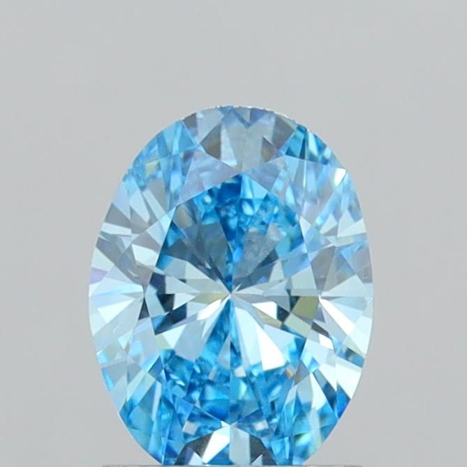 1.4 CT Fancy Vivid Blue OVAL