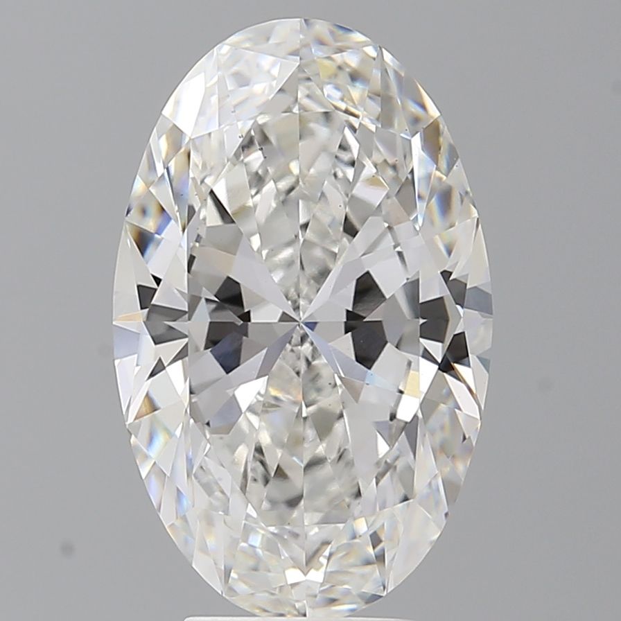 5.58 ct. oval Lab Grown Diamond front image