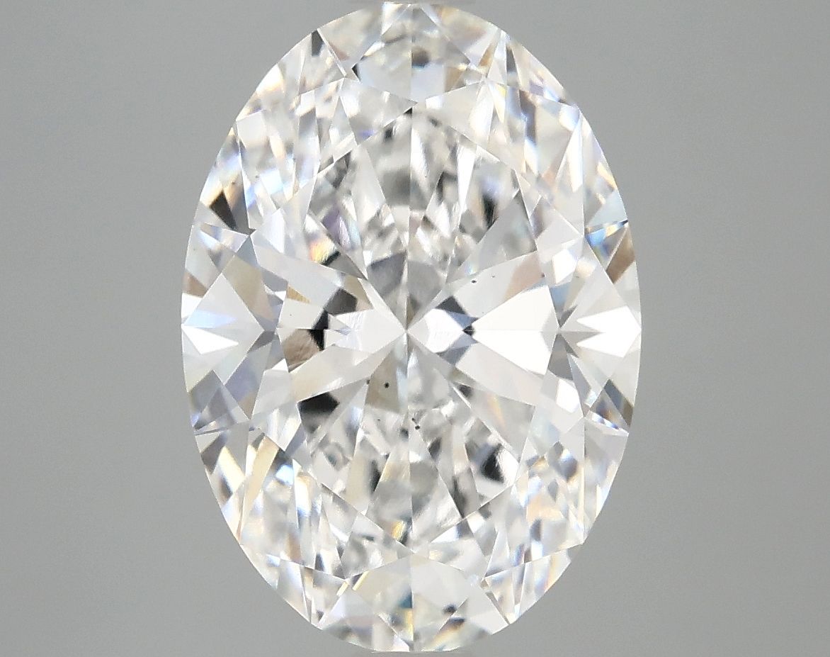 5.09 ct. oval Lab Grown Diamond front image
