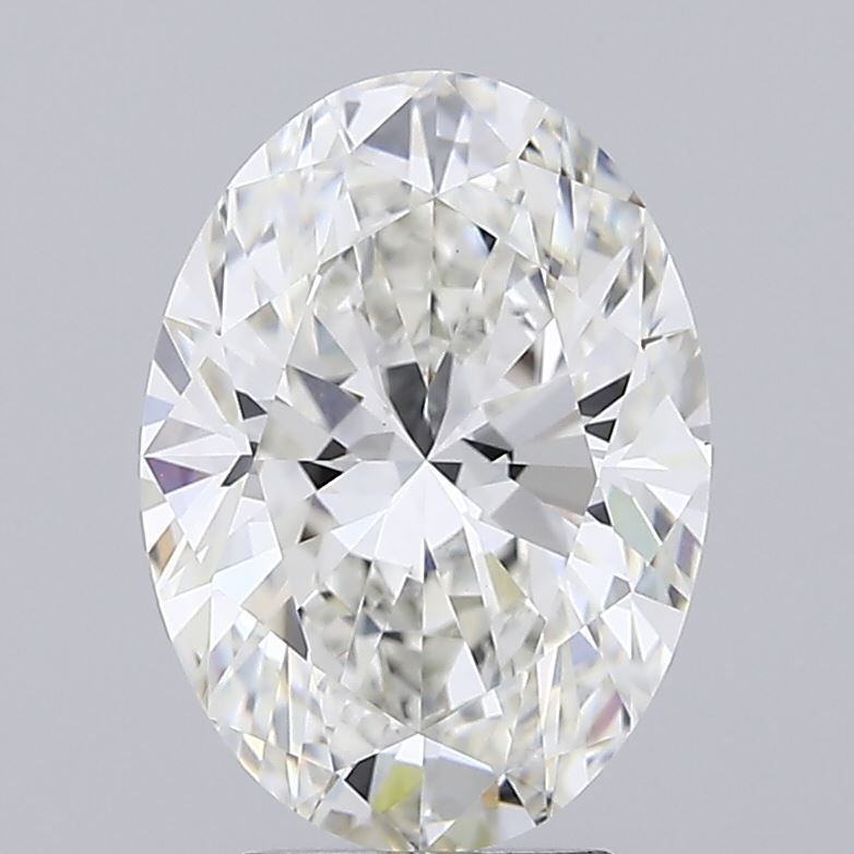 4.06 ct. oval Lab Grown Diamond front image