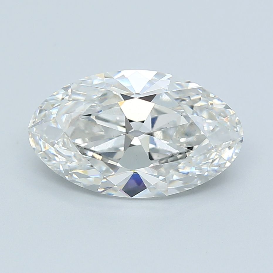 4.08 ct. oval Lab Grown Diamond front image