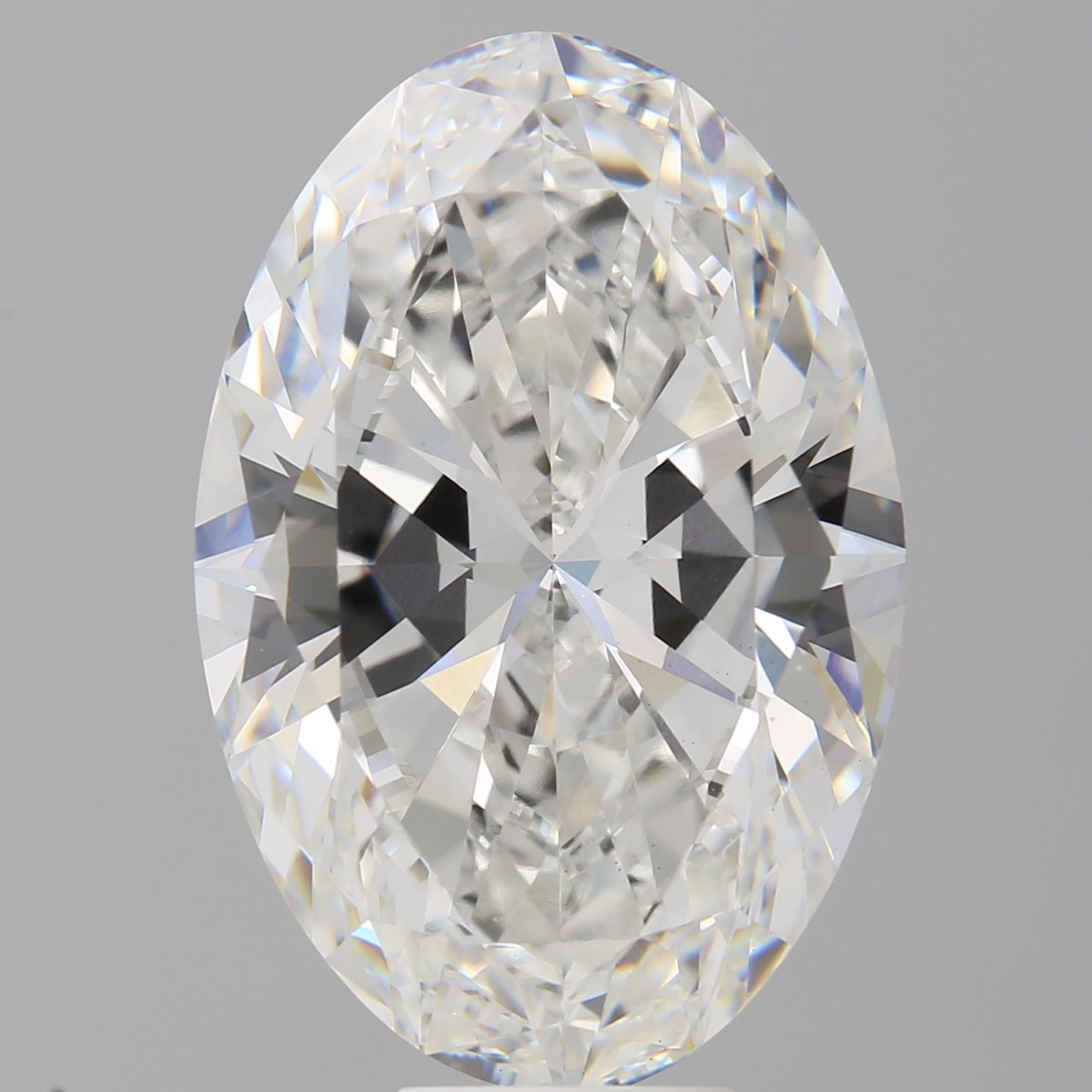 11.01 ct. oval Lab Grown Diamond front image