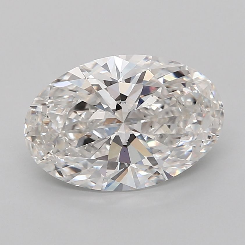 3.04 ct. oval Lab Grown Diamond front image