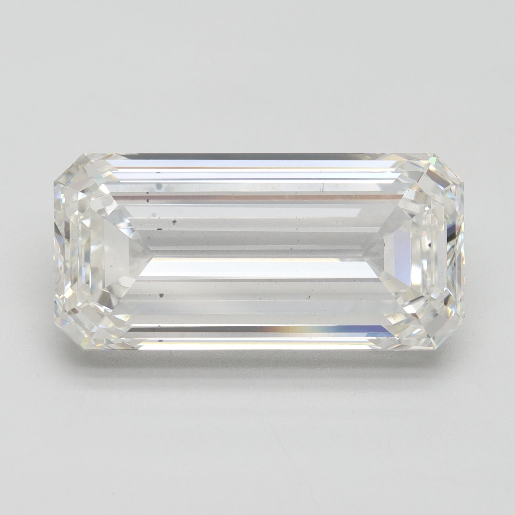 11.30 ct. emerald Lab Grown Diamond front image