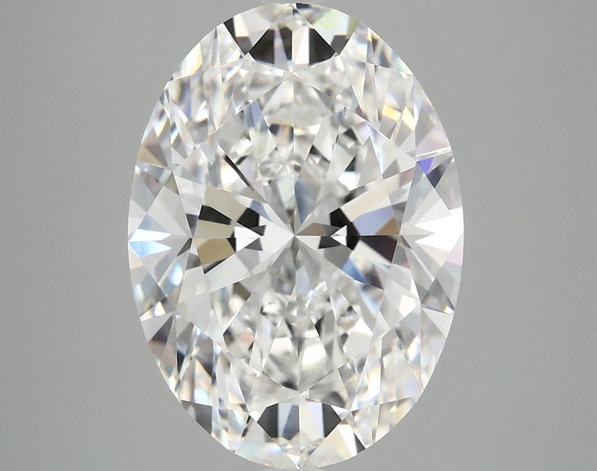 5.03 ct. oval Lab Grown Diamond front image