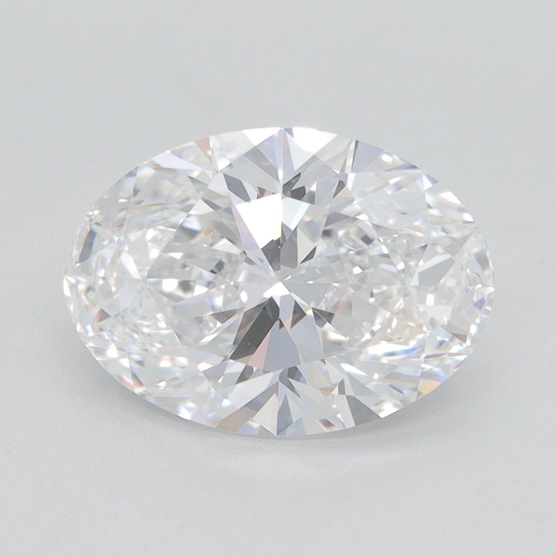 3.03 ct. oval Lab Grown Diamond front image