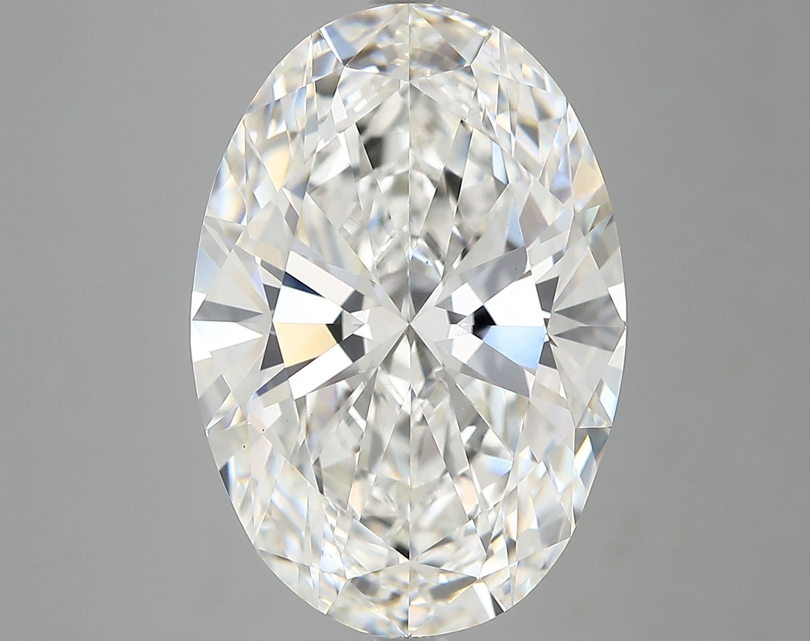 8.04 ct. oval Lab Grown Diamond front image