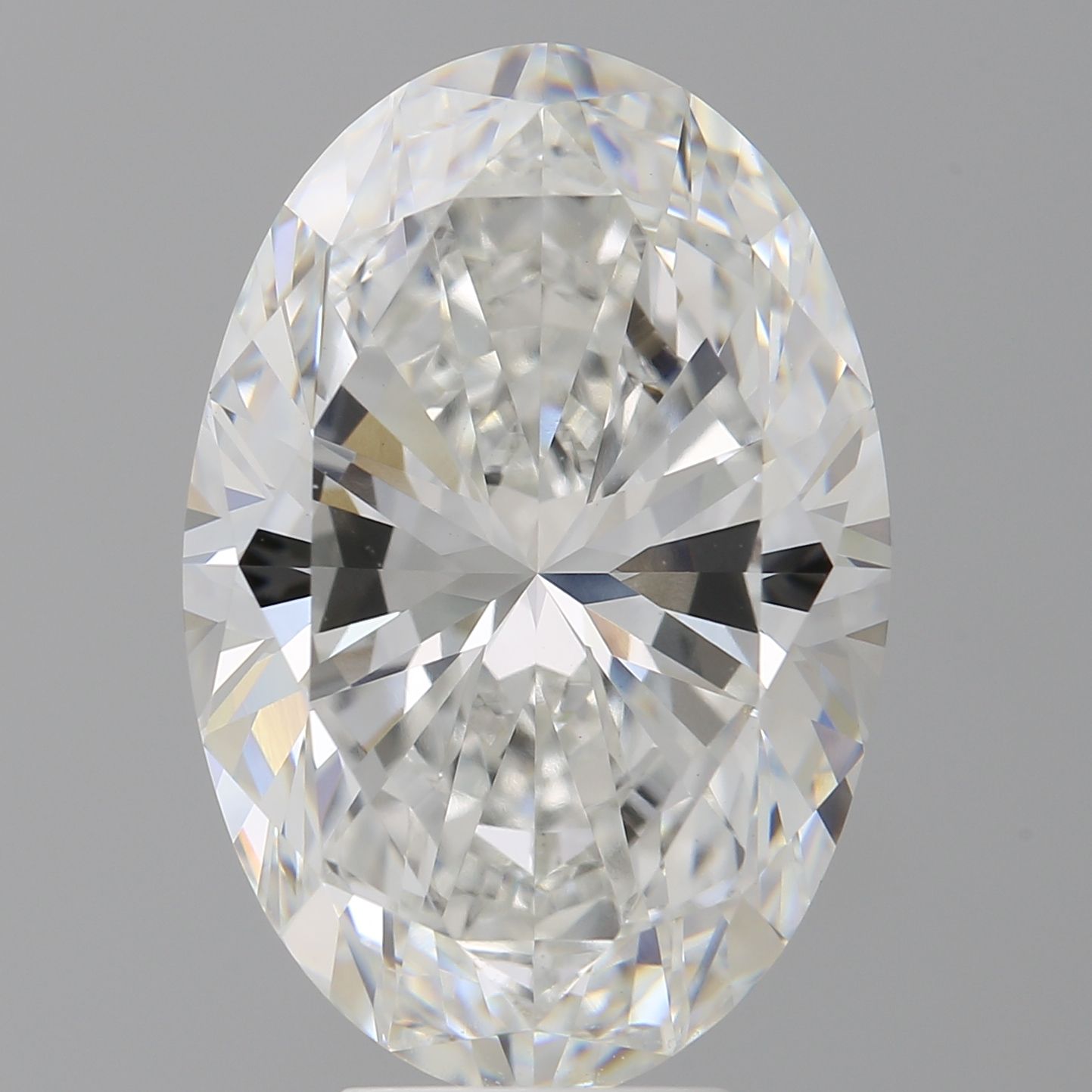 7.60 ct. oval Lab Grown Diamond front image
