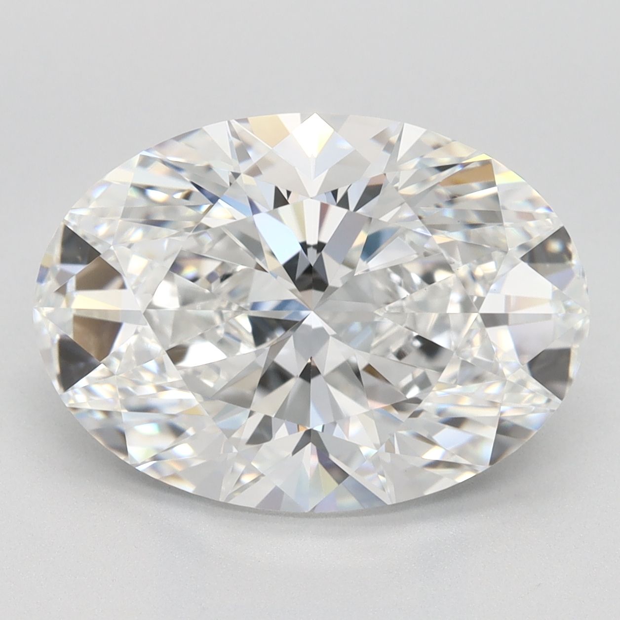 5.11 ct. oval Lab Grown Diamond front image