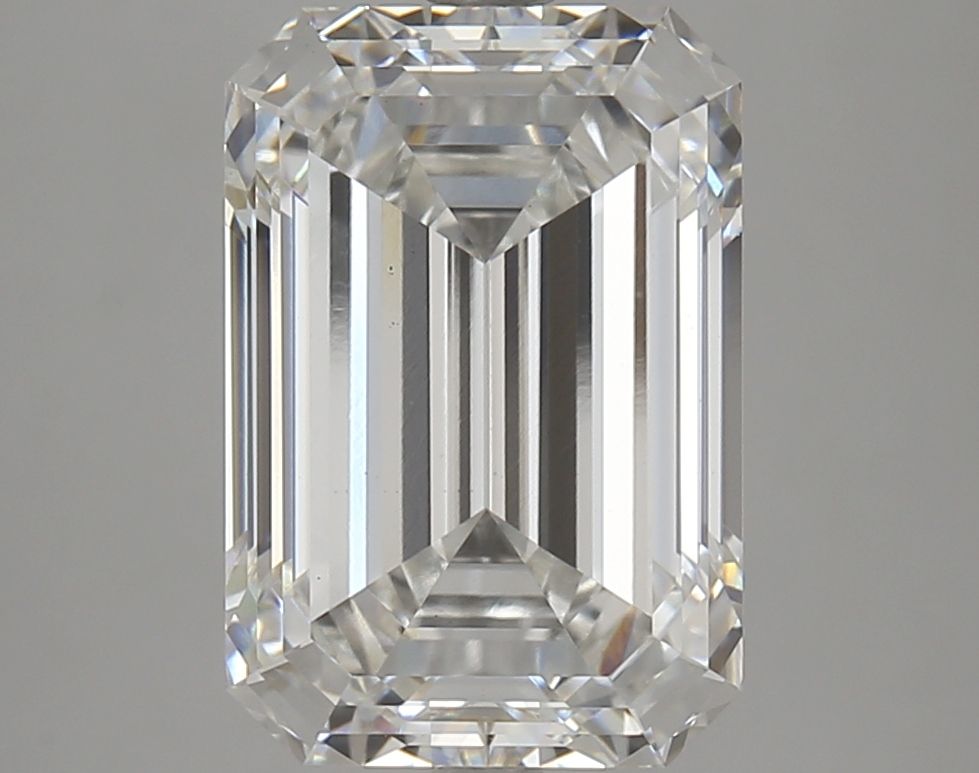 5.91 ct. emerald Lab Grown Diamond front image