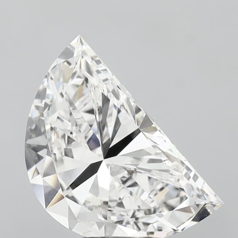 3.02 ct lab-grown Half moon Diamond