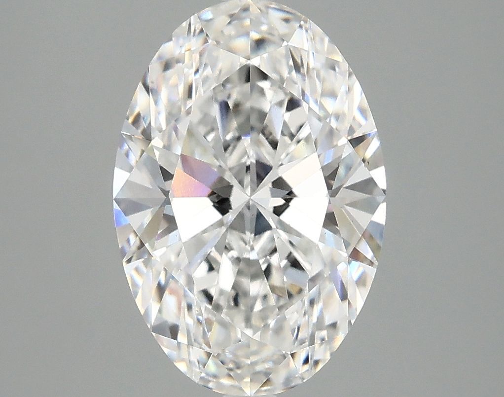 3.10 ct. oval Lab Grown Diamond front image