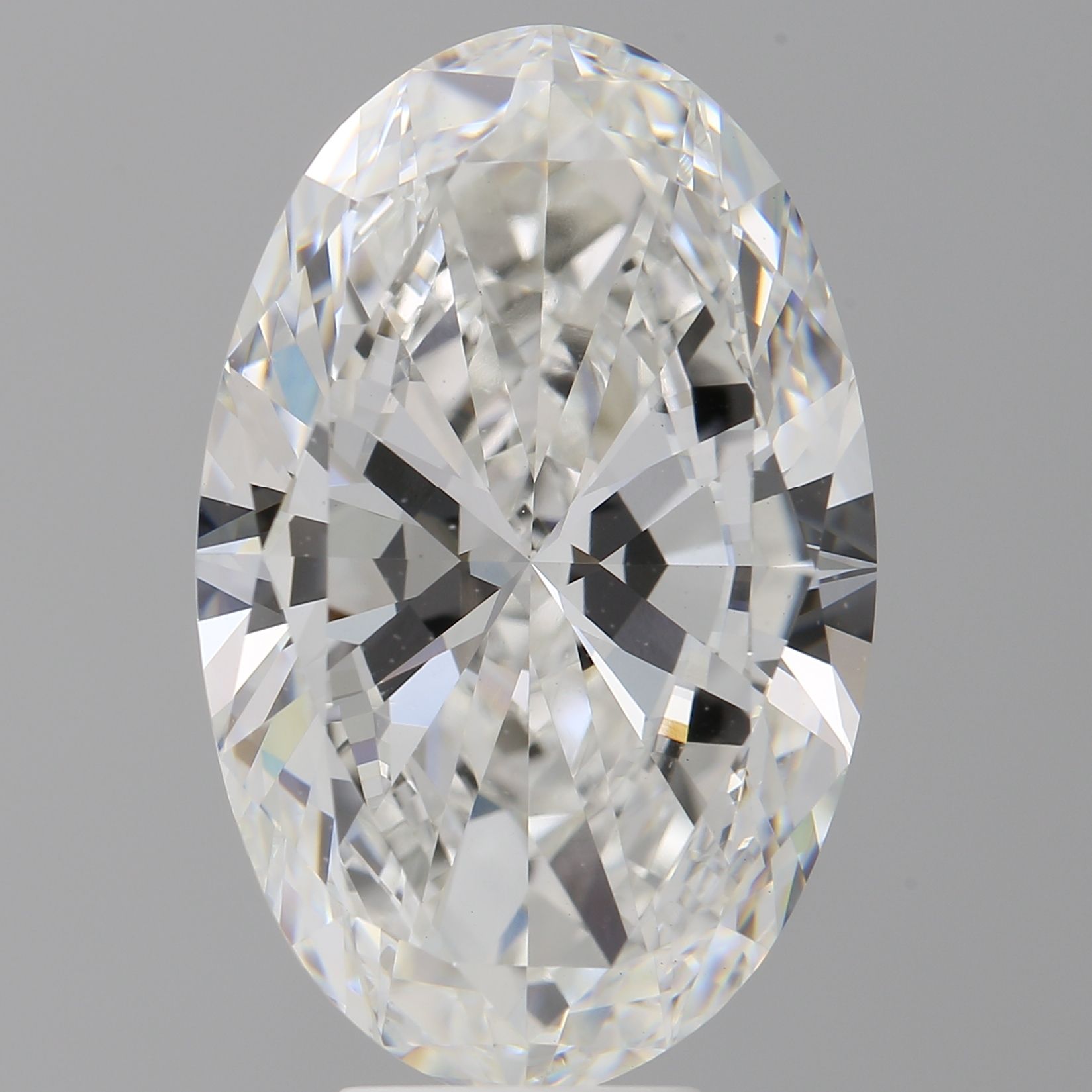 8.02 ct. oval Lab Grown Diamond front image