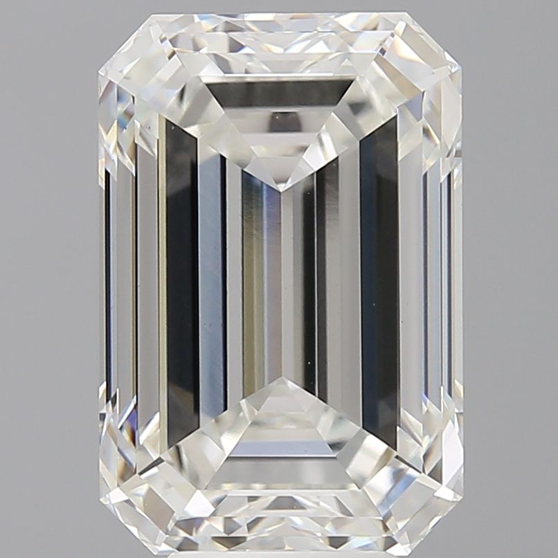7.09 ct. emerald Lab Grown Diamond front image