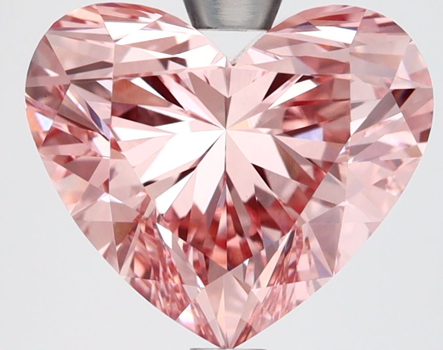3.71 ct. heart Lab Grown Diamond front image