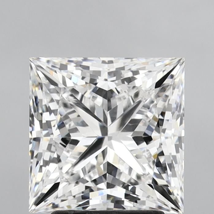 3.21 ct. princess Lab Grown Diamond front image