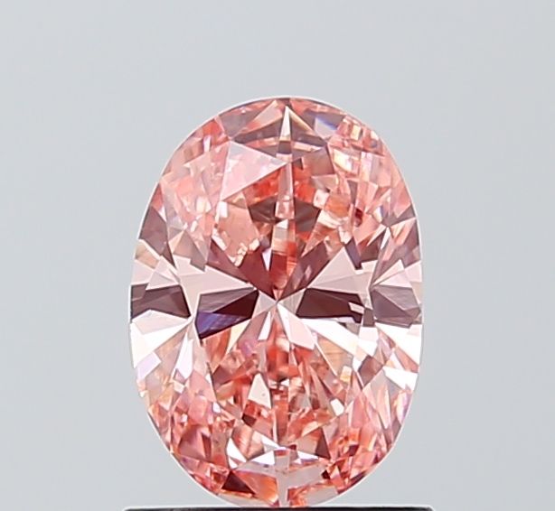 1.0 CT Fancy Vivid Pink OVAL