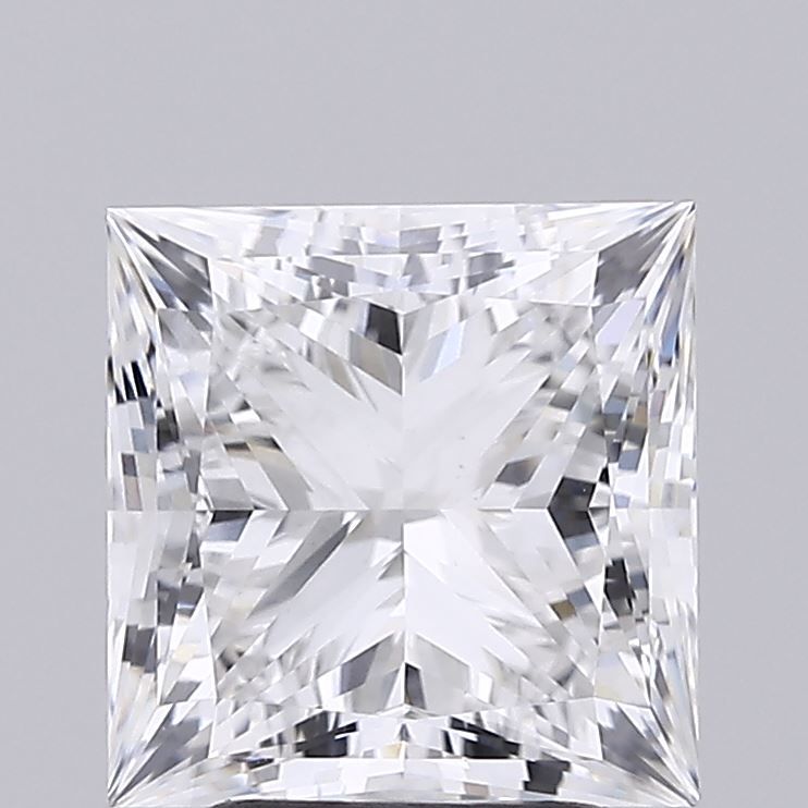 3.55 ct. princess Lab Grown Diamond front image