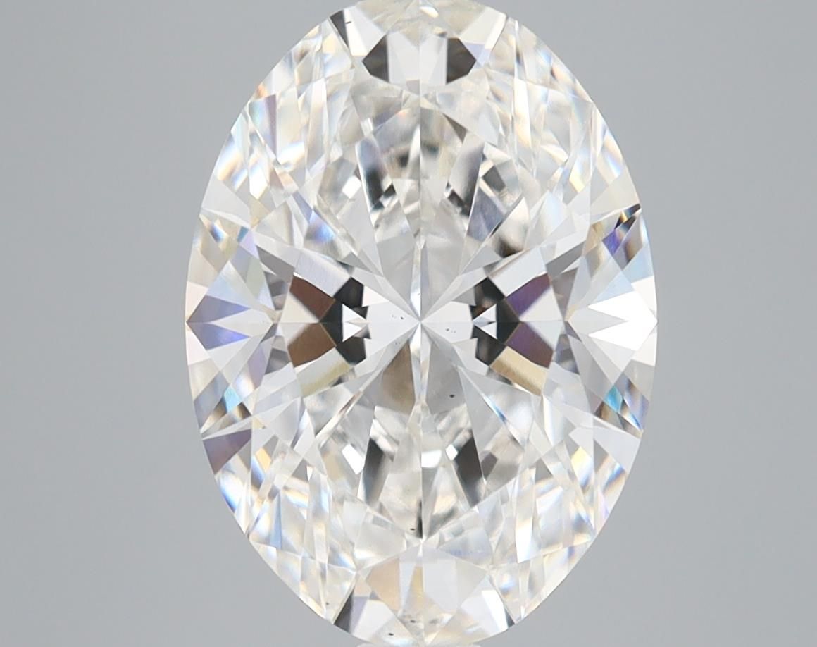 4.10 ct. oval Lab Grown Diamond front image