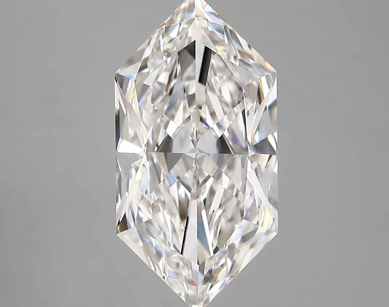 4.23 ct lab-grown Hexagonal Diamond