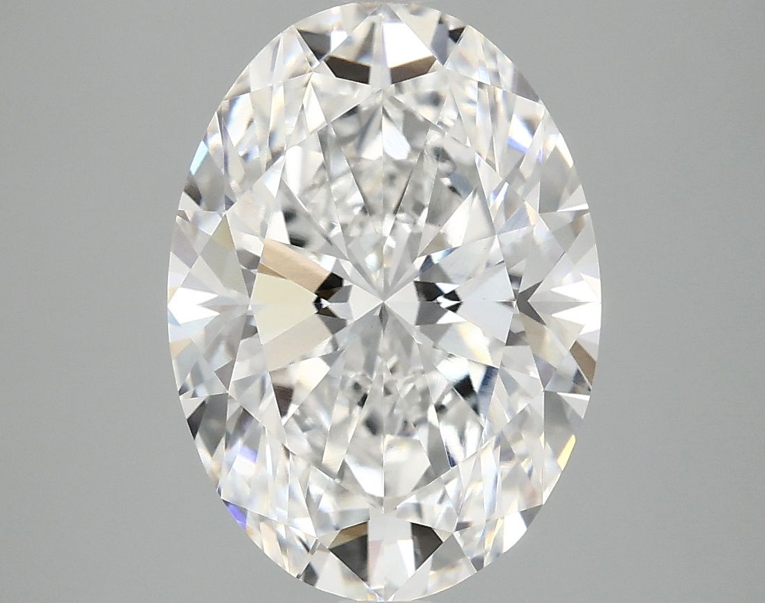 4.09 ct. oval Lab Grown Diamond front image