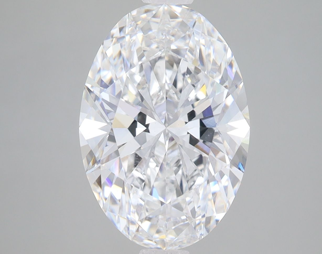 4.05 ct. oval Lab Grown Diamond front image