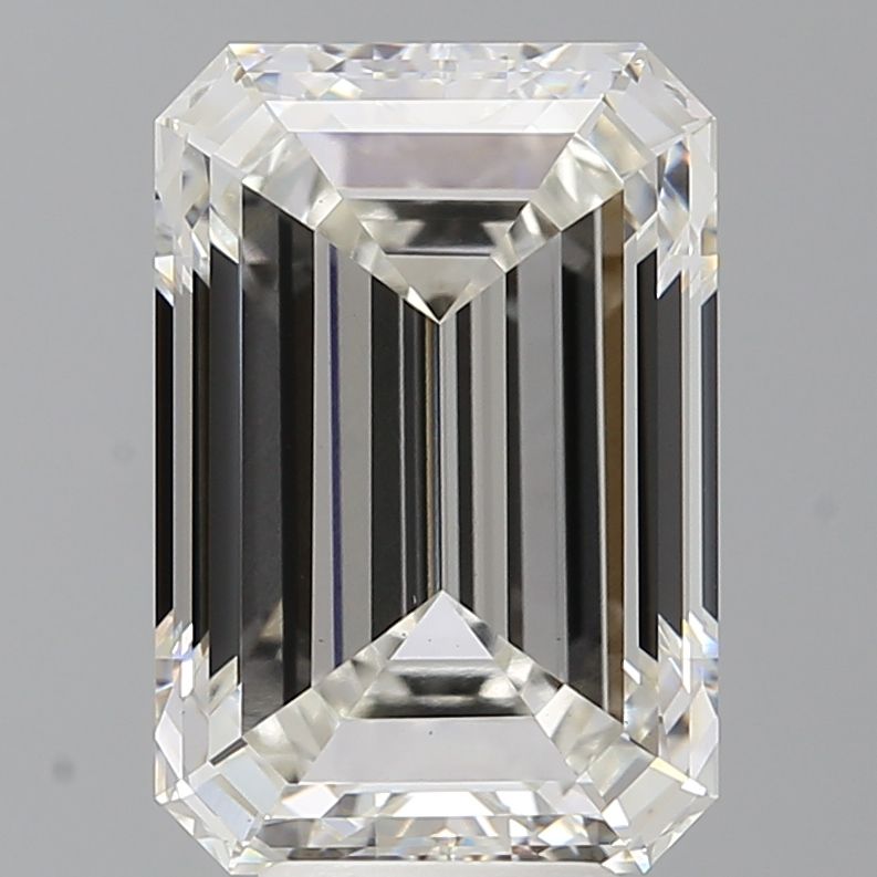 7.02 ct. emerald Lab Grown Diamond front image